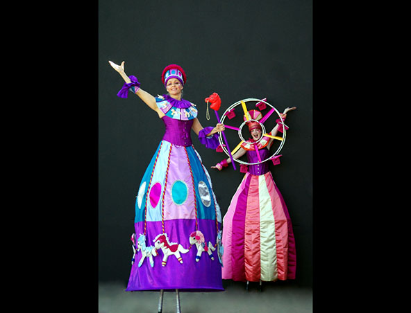 Fairground Fabulouness Stilt Walkers